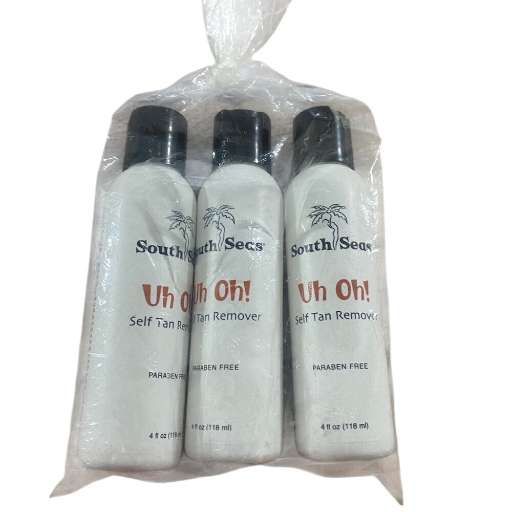 South Seas Bundle Of Three Uh Oh Self tan Remover - New